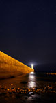 Phare et ciel étoilé -Audierne