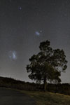Les Nuages de Magellan vus à La Réunion