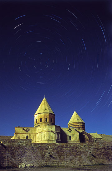Circumpolaire, cathédrale St Thaddee, Iran