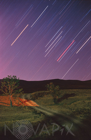 Star trails