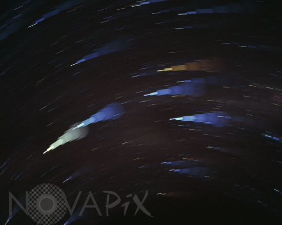 Southern Cross and pointers - Star trails