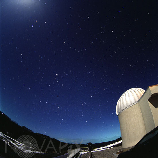 Starry sky and Moonlight