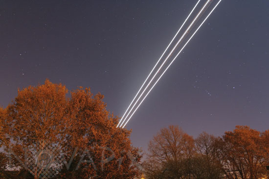 Trainée d'avion