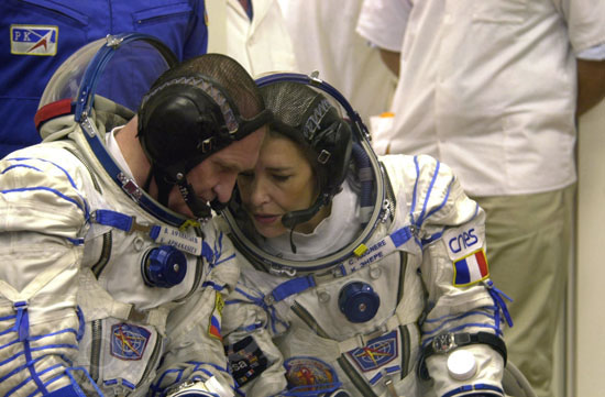 Mission Andromède - C. Haigneré et V. Afanassiev