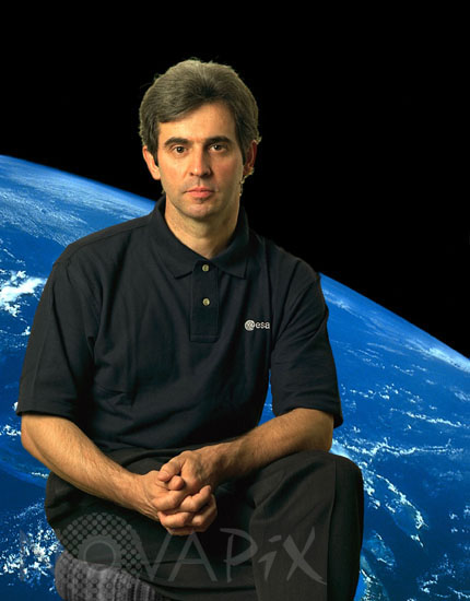 L'astronaute Léopold Eyharts