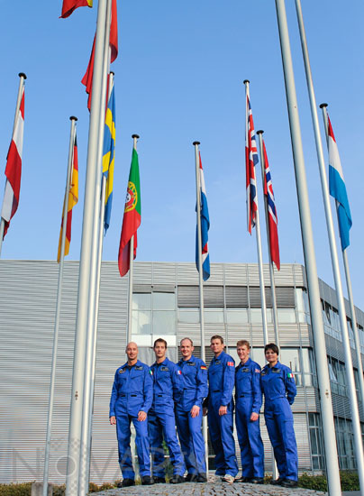 Nouveaux astronautes europeens 