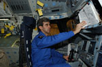 L'astronaute Léopold Eyharts