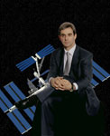 L'astronaute Léopold Eyharts