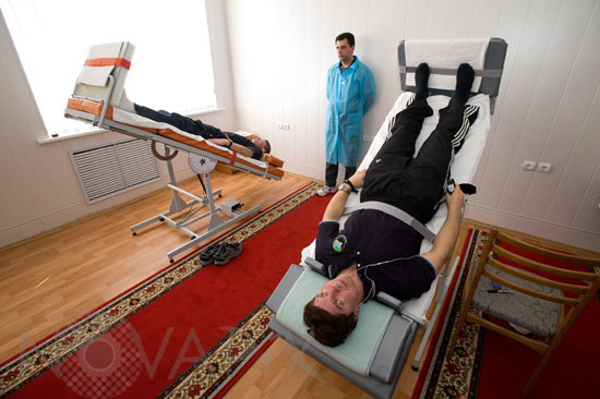 Astronauts training