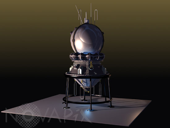 Vostok spacecraft- Artist view