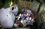 Entrainement dans le simulateur Soyuz - Cité des étoiles 