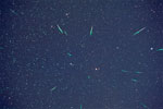 Pluie d'étoiles filantes