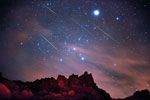 Pluie d'étoiles filantes