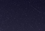 Pluie d'étoiles filantes -Perseides