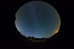Pluie d'étoiles filantes - Perseides
