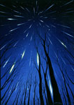 Etoiles filantes -Illustration