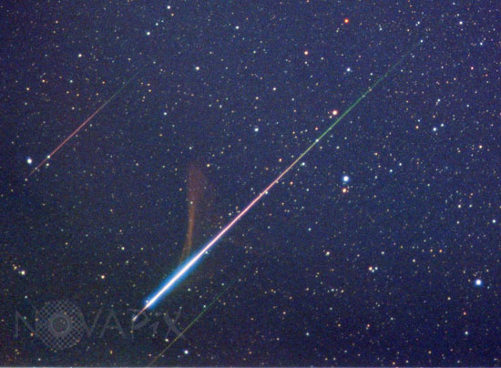 Pluie d'étoiles filantes