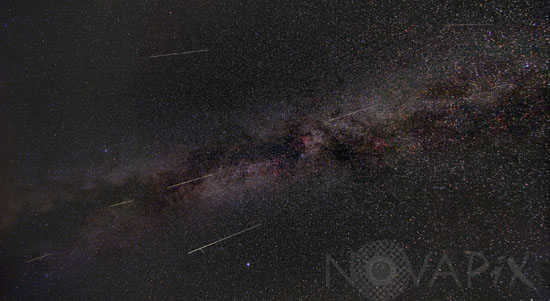 Perseid Meteor Shower 08/2005