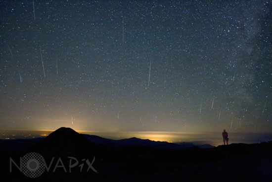 Pluie d'étoiles filantes, Perseides 
