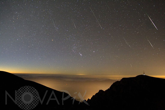 Pluie d'étoiles filantes, Perseides 