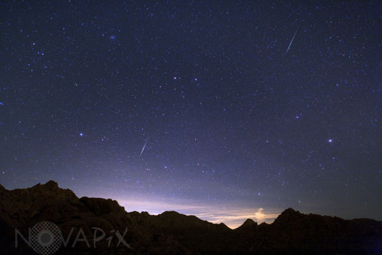 Bright Quadrantid meteors