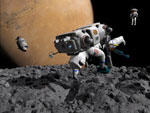 Astronautes sur Phobos 