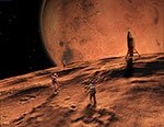 Astronautes sur Phobos 