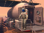 Exploration de Mars-Illustration