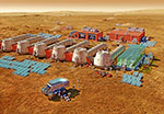 La Colonisation de Mars - Illustration