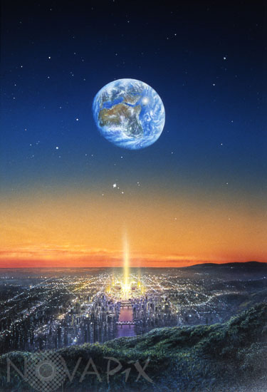 Terraformed Moon - Illustration