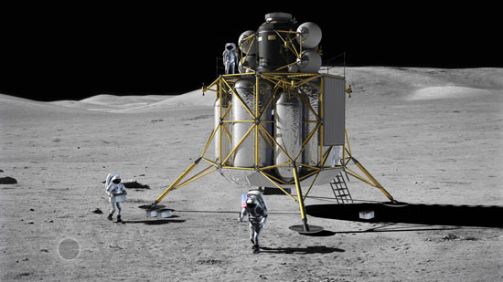 Back to the Moon - Artist view