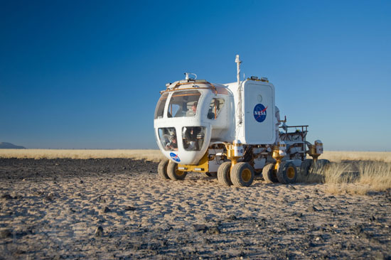 Test de véhicule lunaire. Programme constellation