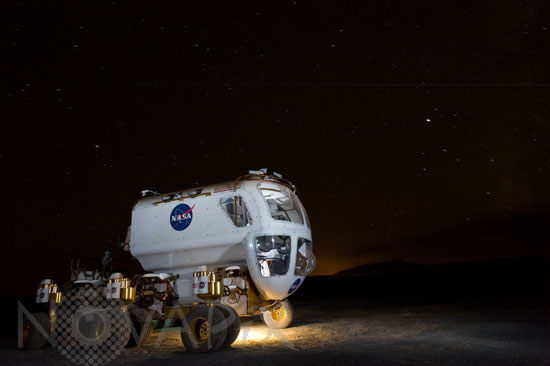 Test de véhicule lunaire. Programme constellation