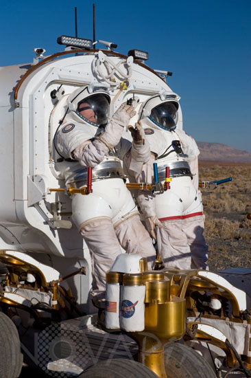 Test de véhicule lunaire. Programme constellation