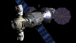Exploration spatiale: le module MPCV - Vue d'artiste