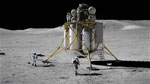 Retour sur la Lune - Vue d'artiste