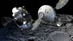 Retour sur la Lune: Altair rejoint le module Orion