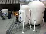 Modules gonflables pour future base lunaire