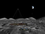 Télescope à miroir liquide sur la Lune