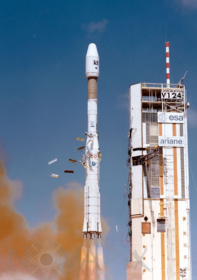Ariane IV (Ariane 40) lift off 12/1999