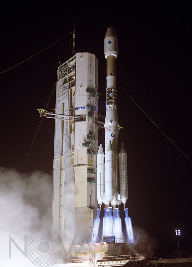 Fusée Ariane IV. 09/2002