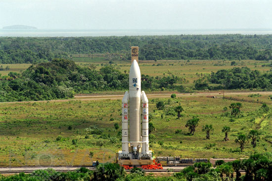 Fusée Ariane 5. 12/1999
