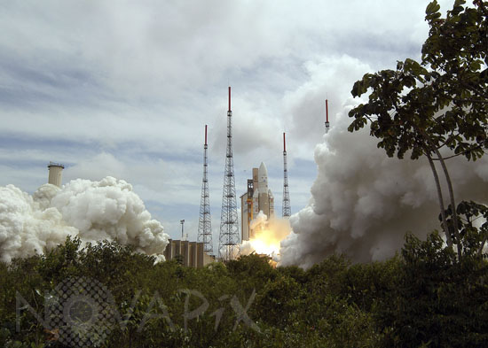 Ariane 5 launch. 12/2004