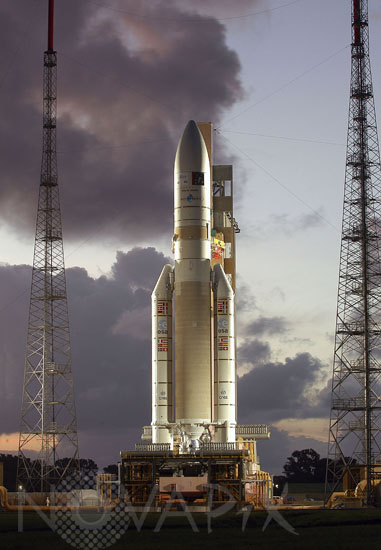 Ariane 5 ECA, V164 is ready for liftoff   02/2005