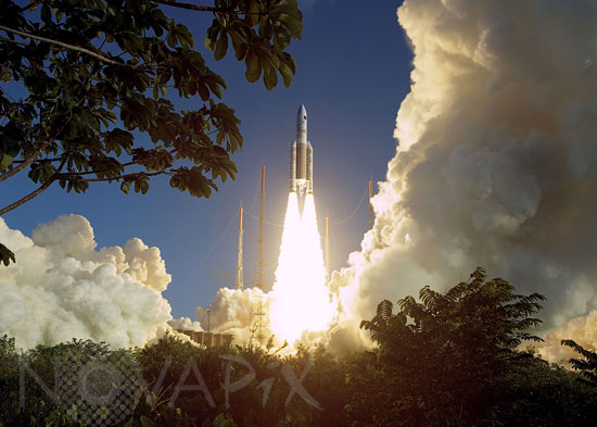 Launch of Ariane 5 ECA 02/2005