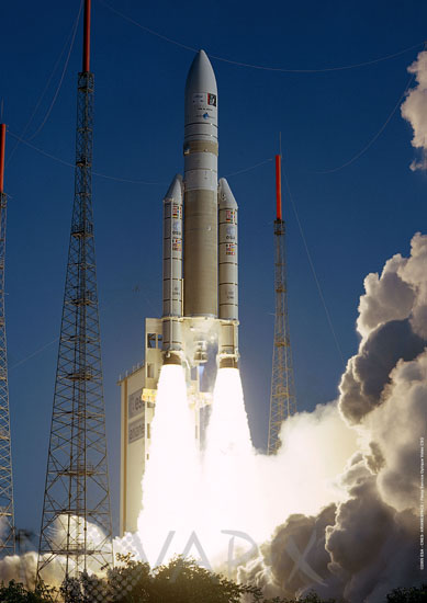Launch of Ariane 5 ECA 02/2005