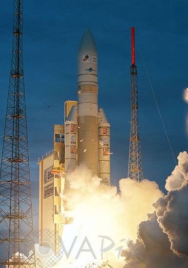 Ariane 5 ECA lift off. 05/2006