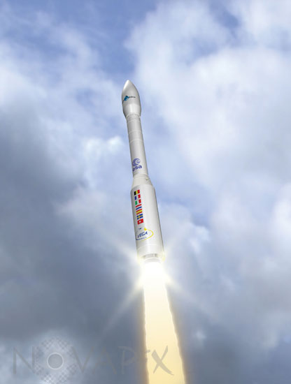 Le lanceur européen Vega - Illustration
