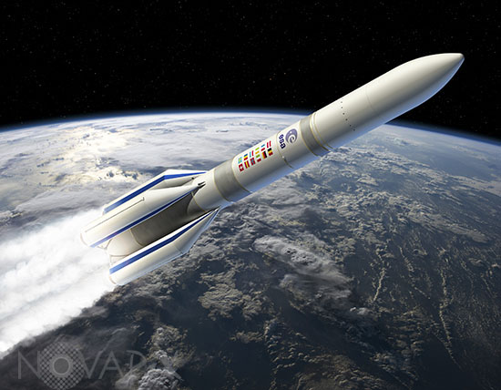 The Ariane 6 rocket - Illustration