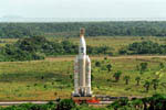 Fusée Ariane 5. 12/1999